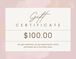 DVH Gift Certificate
