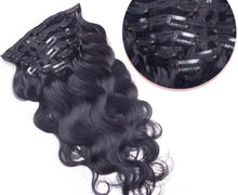 Load image into Gallery viewer, Clip On hair extensions - dolce virgin hair