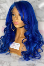 Load image into Gallery viewer, Blue Lace wig